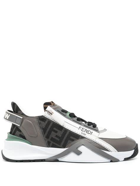 fendi sneakers insole 11 2 8|Fendi flow ff jacquard shoes.